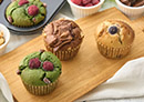 3種の米粉ヨーグルトマフィン