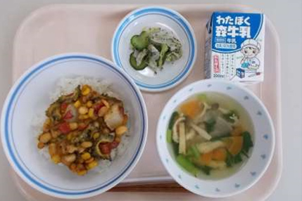 目黒区立宮前小学校6月30日の給食