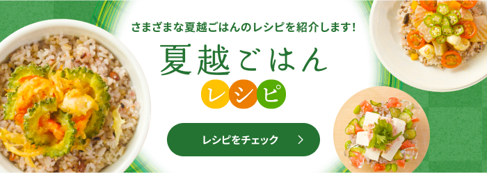 夏越ごはんレシピ